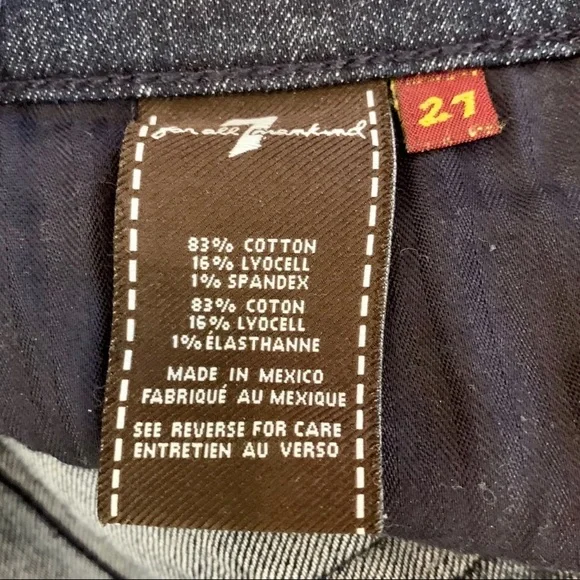 7 For All Mankind Roxanne Size 27 - Picture 12 of 13